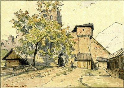 Stone near Begunje by Ladislav Benesch